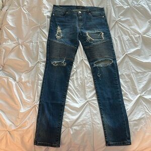 Manière De Vior ripped skinny jeans
